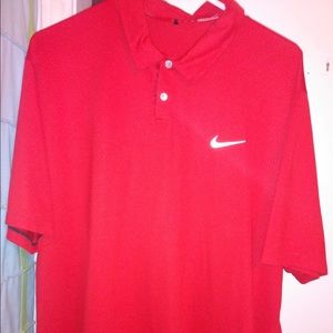Mens Nike polo/athletic shirt